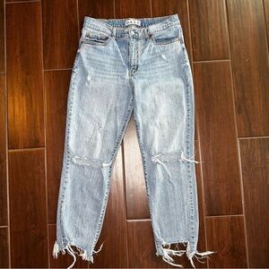 Daze Denim Straight Up High Rise Straight Leg Jeans Size 29 x 26